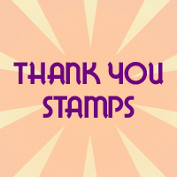 Thank You Postage Stamps